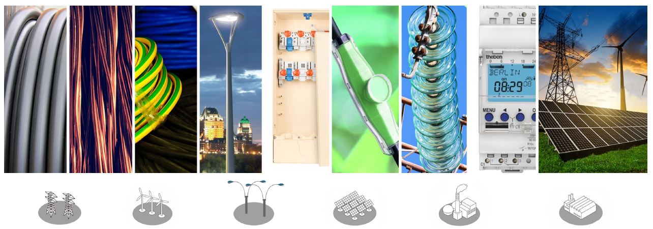 SPECIALISED INTERNATIONAL DISTRIBUTION Cables and Energy & Communication Systems Power network and Electrical accessories / Street lighting / Telecom equipment