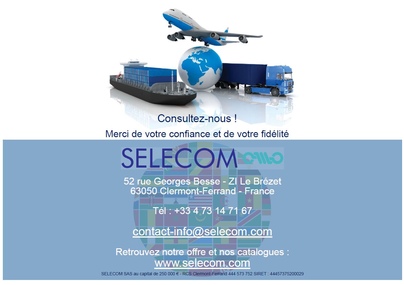 contact selecom internation service export