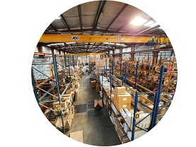 STOCKAGE INTERIEUR 3000M2 - Câbles & systèmes d’énergie BT-HT et de communication Matériels de réseaux électriques aériens et souterrains Matériels d’éclairage public et d’éco-mobilité