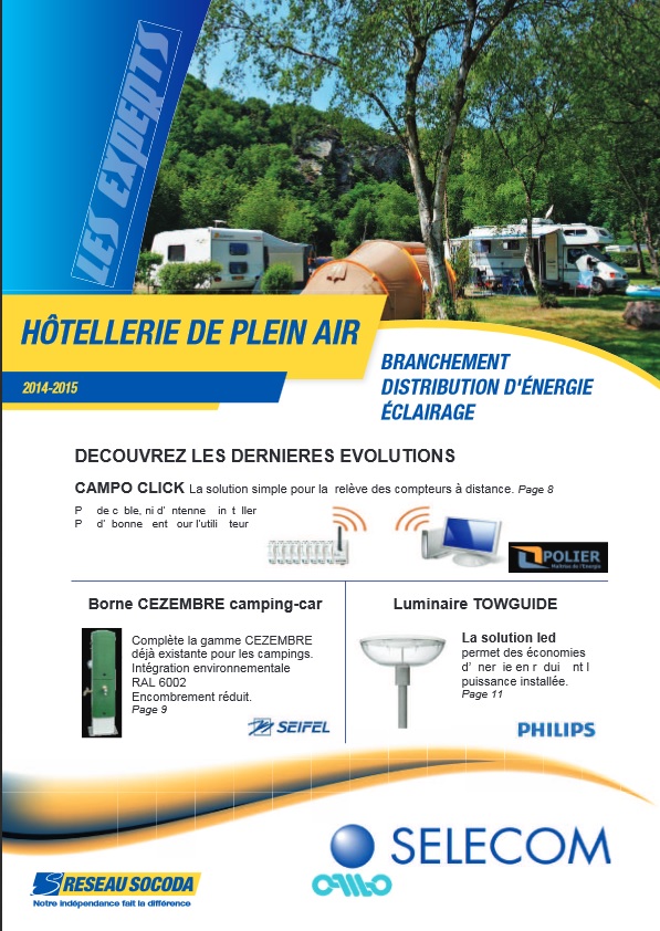 catalogue Hôtellerie Plein air