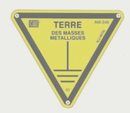 TRIANGLE ALU 100 -TERRE MASSE