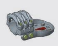 STF50 M16 SERRE TUBE FIXE SUR COLONNE ISOLANTE